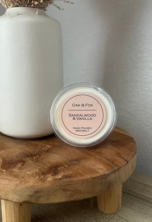 Wax Melt Pot - Sandalwood & Vanilla