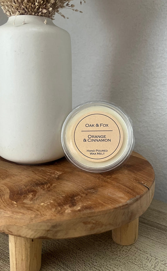 Wax Melt Pot - Orange & Cinnamon