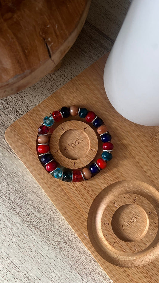 5 inch Beaded Bracelet - Multicoloured